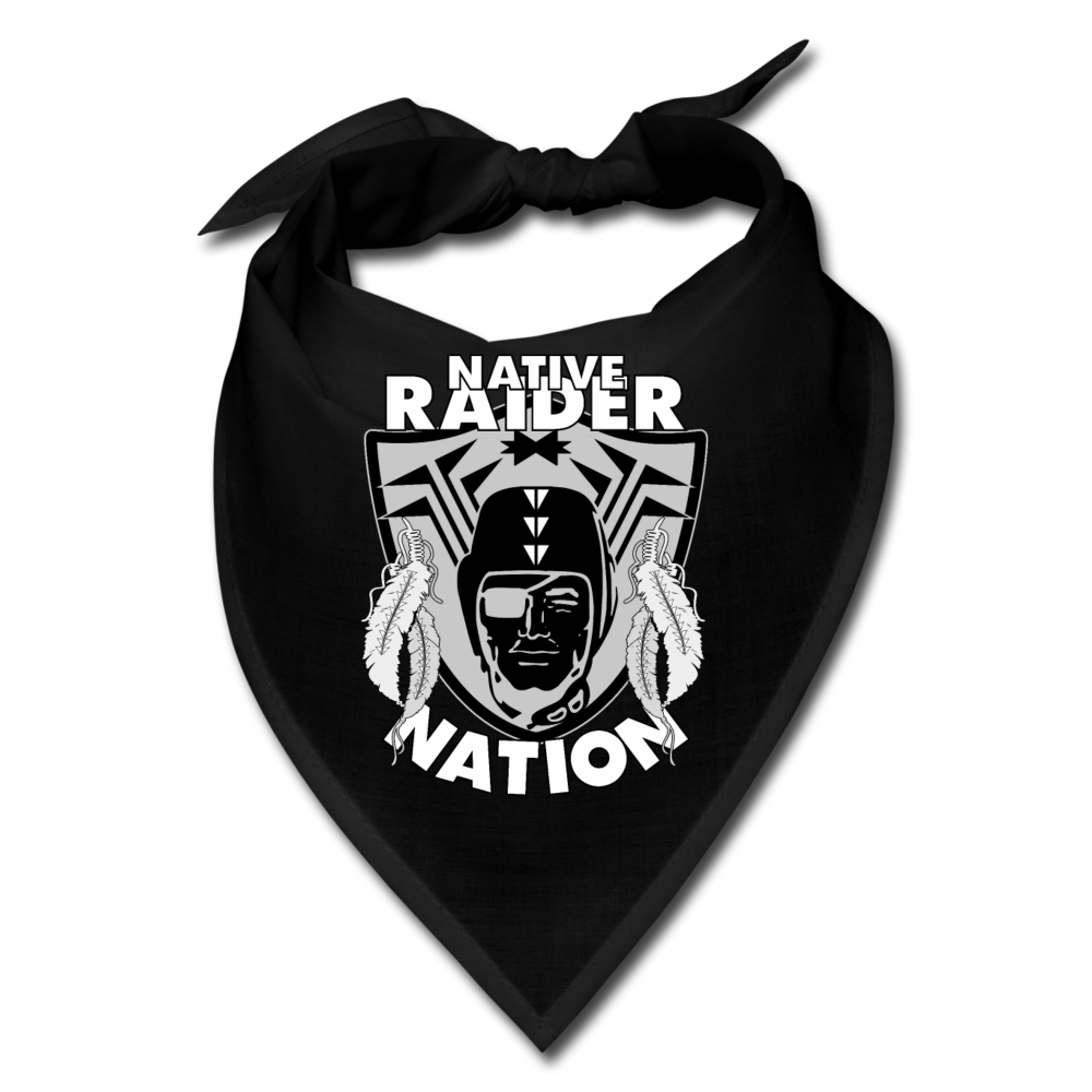 Native Raider Bandana - black